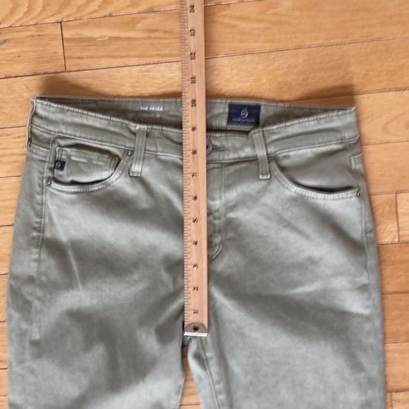 Adriano Goldschmied THE PRIMA cigarette legs    Size 28 light green - Picture 9 of 11